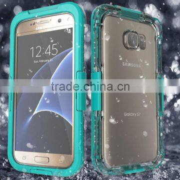 Factory direct IP68 waterproof dustproof mobile case for Galaxy S7 S7edge new arrival bag housing