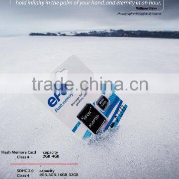 2016 Full capacity memory card 2gb 4gb 8gb machine making machine