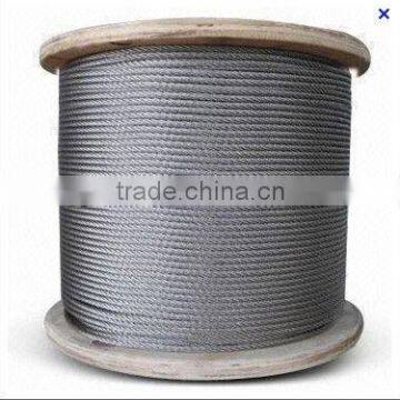 AISI 1x19 stainless steel wire rope for fishing