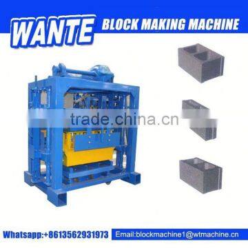 QT40-2 low price concrete block machine,manual electric block making machine eco brick machine