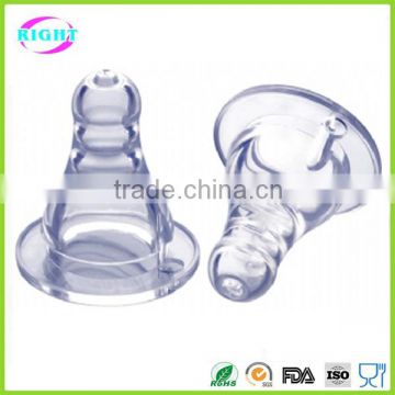 Food grade Silicone baby water bottle nipples