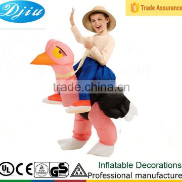 DJ-CO-145 Children party animal costumes stage props Ostrich inflatable suit