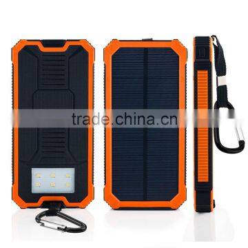 Power Bank Mobile Solar Charger 12000mah,solar Power Bank 20000mah photo-2