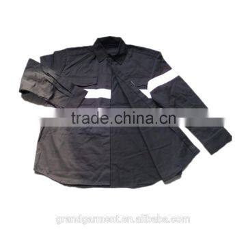 Work Jackets with Reflective tapes Safety Hi Vis Workwear made in China