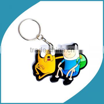 cheap cartoon soft pvc keychain