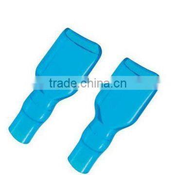 Blue Soft PVC insulating cover for spade connector 6.3 mm 0.25"