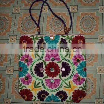 hand embroidery indian bags 2014