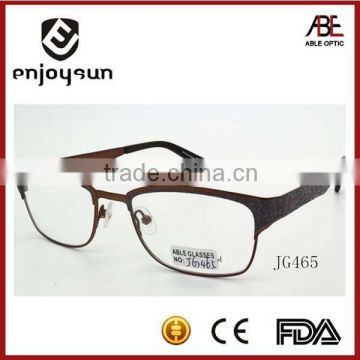 Lady promotional custom metal optical spectacles frames