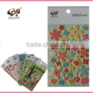 non-woven fabric stickers/washable fabric stickers/felt sticker craft