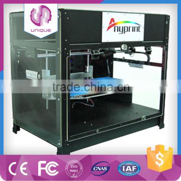 Best effecient big size FDM 3d metal frame printer dual extruder 3d printer