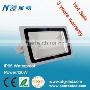 Wholesale CE RoHS Standard120W IP65 Outdoor LED Floodlights