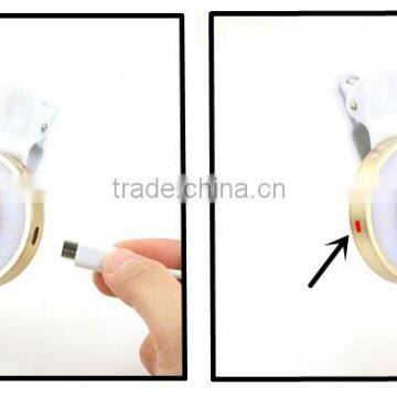 Muti-founction Beauty Selfie Flash Light Led With Phone Lens