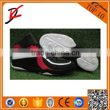 Chinese Suede Leather Elite Level Wrestling Shoes Lightweight Wrestling Boxing MMA Sneakers Boots Made in China