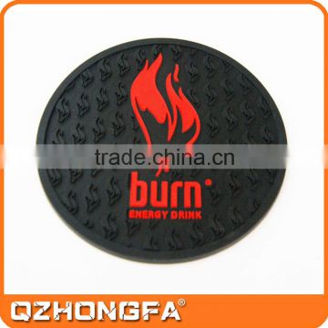 Alibaba Supplier Burn Eco-friendly Custom Rubber Coaster