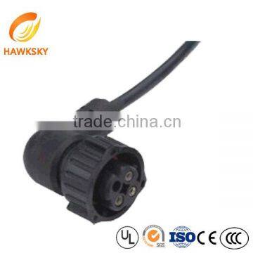 4pin ip67 waterproof connector/ waterproof molded connector