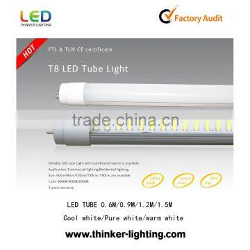 0.6m 9w T8 Led Tube