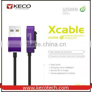 WSKEN High Qulity For Sony Magnetic Micro USB Charging Cable