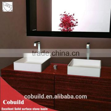 Wholesale quality bathroom solid surface wash basin, above counter basin