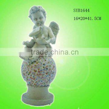 Angel statue polyresin garden figurines for sale.