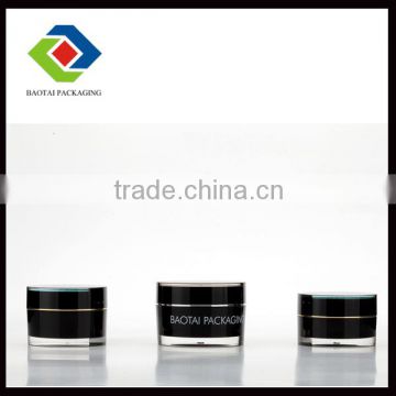 Streight-round Fasion Plastic container for skincare