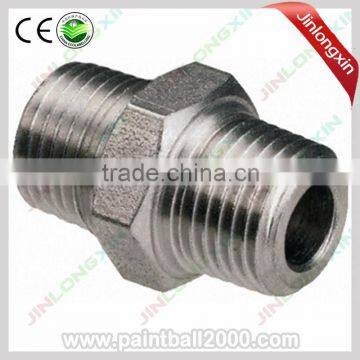 male thread and male thread paintball gas line adapter