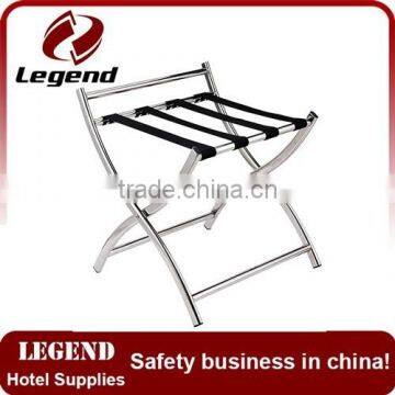 Hotel supplies metal shelves luggage rack