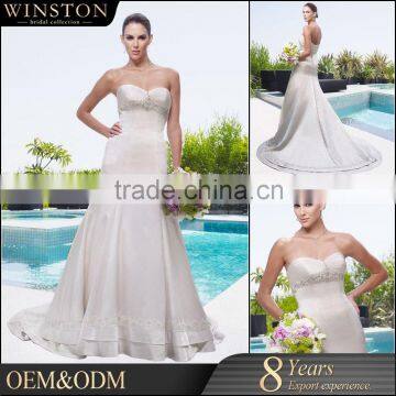 2016 hot sale 100% brand new wedding dress xxl size