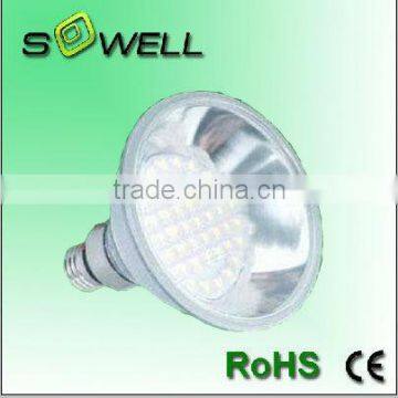 Par38 220-240V E27 7.2W 48PCS 500LM 2900-7000K Glass LED spot lights