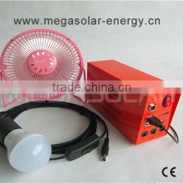 10W Portable Solar Power Generator with LED Lighting