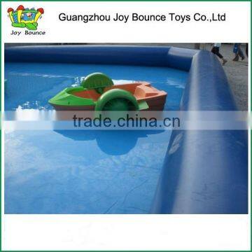 outdoor inflatable paddling boat water pools for hot sale