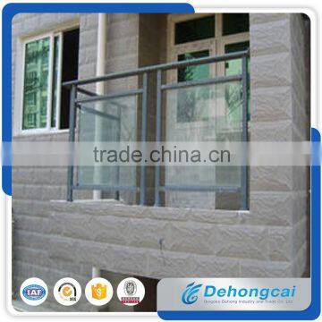 Customized European Special Glass Regular Durable Wrought Iron Fence