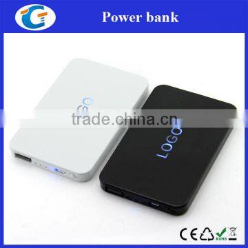 Slim Optical Laser Engraved Logo Wholesale Power Bank 2500mAh