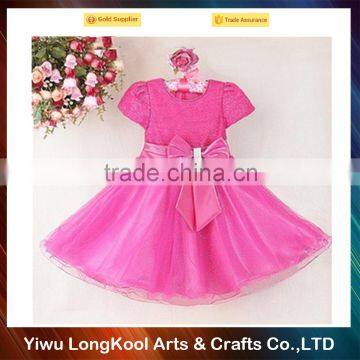 Cute Toddler Baby Girl Wedding Dress Baby Flower Tutu Dress photo-2