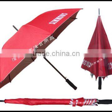 SMS-27GS 27inch uv protection promotional golf umbrella supplier