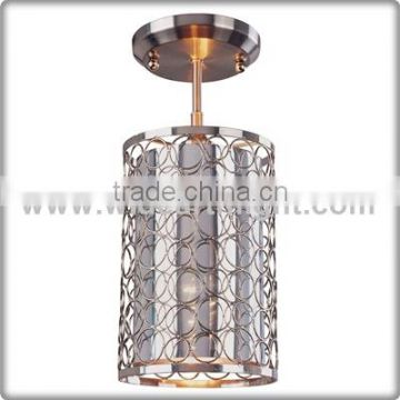 UL CUL Listed Hotel Ceiling Lamp With Decorative Metal Circle Shade C50370