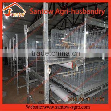 Best Popular Supplier hot-dipped 3-tier H-type battery cage for broiler