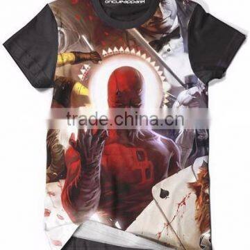 Wholesale high quality sublimation 3d t-shirt /3d tshirt/ 3d t shirts