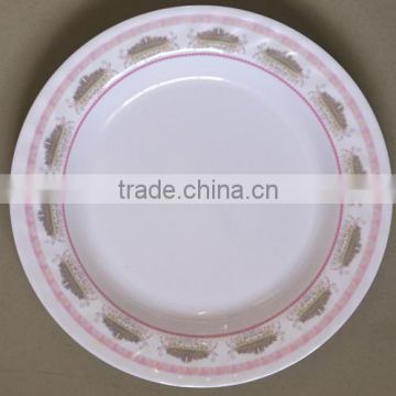 Melamine Round deep plates custom print melamine plates( PL-05)