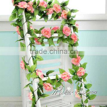 artificial rattan wall flower