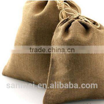 wholesale hemp bag drawstring China supplier