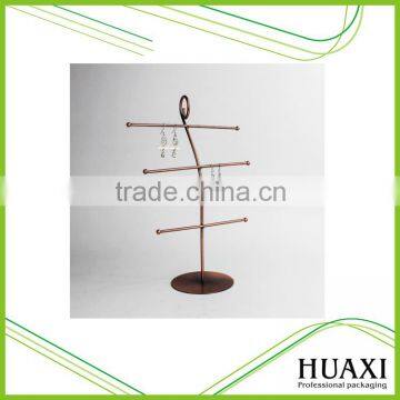 Huaxin High Quality Cheap Price Earrings Jewelry Metal Display Stands