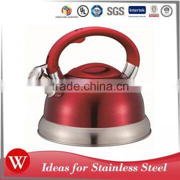 Hot Sale Pour Over Whistling Kettle Stainless Steel Tea Water Kettle With Coating photo-2