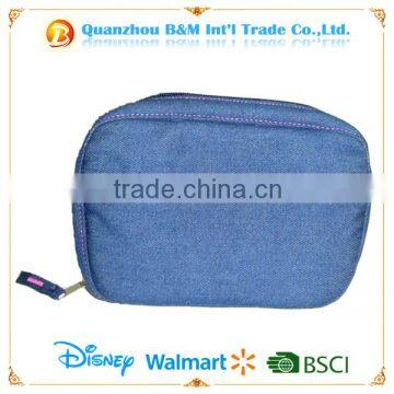 Fashion Jeans cosmetic bag for unisex