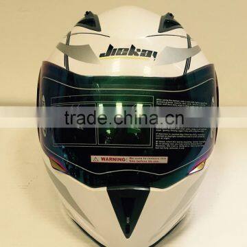 Double Eyeglass SunShield Dark visor Full Face Motorcycle Helmet