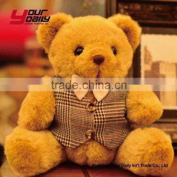 Customized Plush Teddy Bear Couple Stuffed Toy Suit Bear photo-3