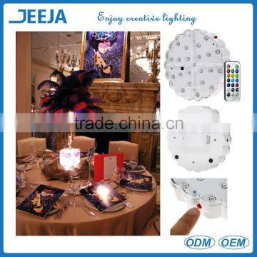 Rechargeable Wedding Decor Promotional Glass Hookah New Light Base