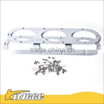 New Arrival 2016 Rear Fender Simulation Chrome Muffler Sticker photo-2