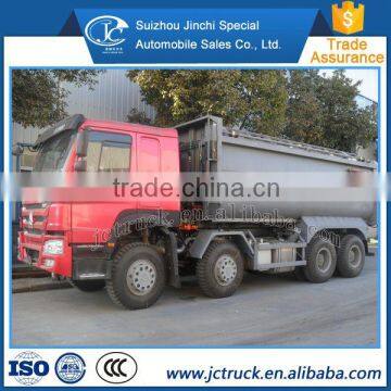 2015 New The hydraulic howo 8x4 dump garbage truck from manufacturer