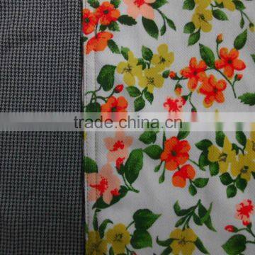 80%polyester 16%rayon 4%spendex Knitting Custom Design Printed Fabric