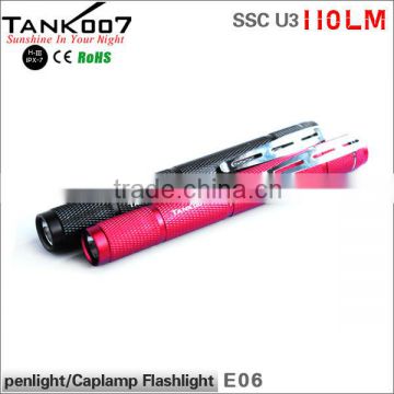 Portable penlite Tank007 E06 120 lumen bright good for doctor